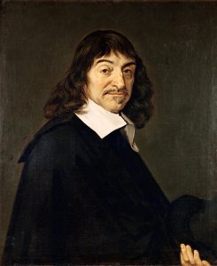 Rene Descartes (1596-1650) - Painting located in Louvren museum of arts in Paris